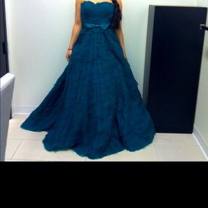 Zuhair Murad 100% Silk Evening Gown